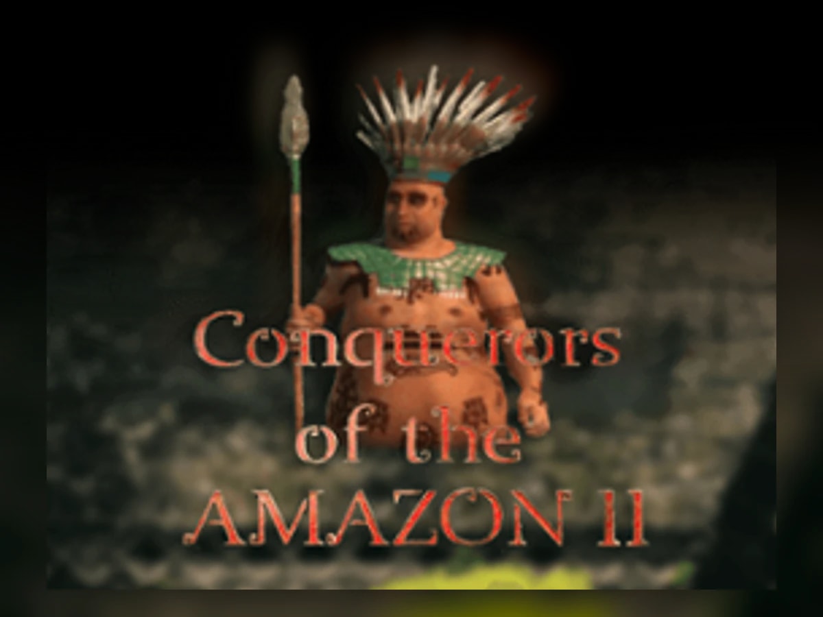 Conquerors of the Amazon II slot game artwork