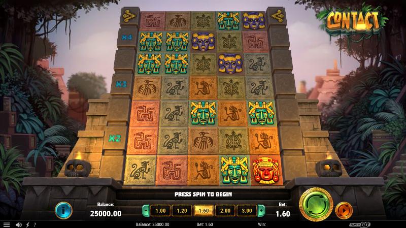 Contact slot game artwork