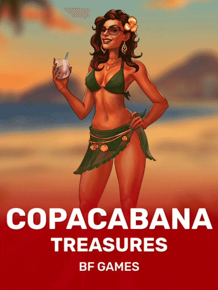 Copacabana Treasures slot game artwork