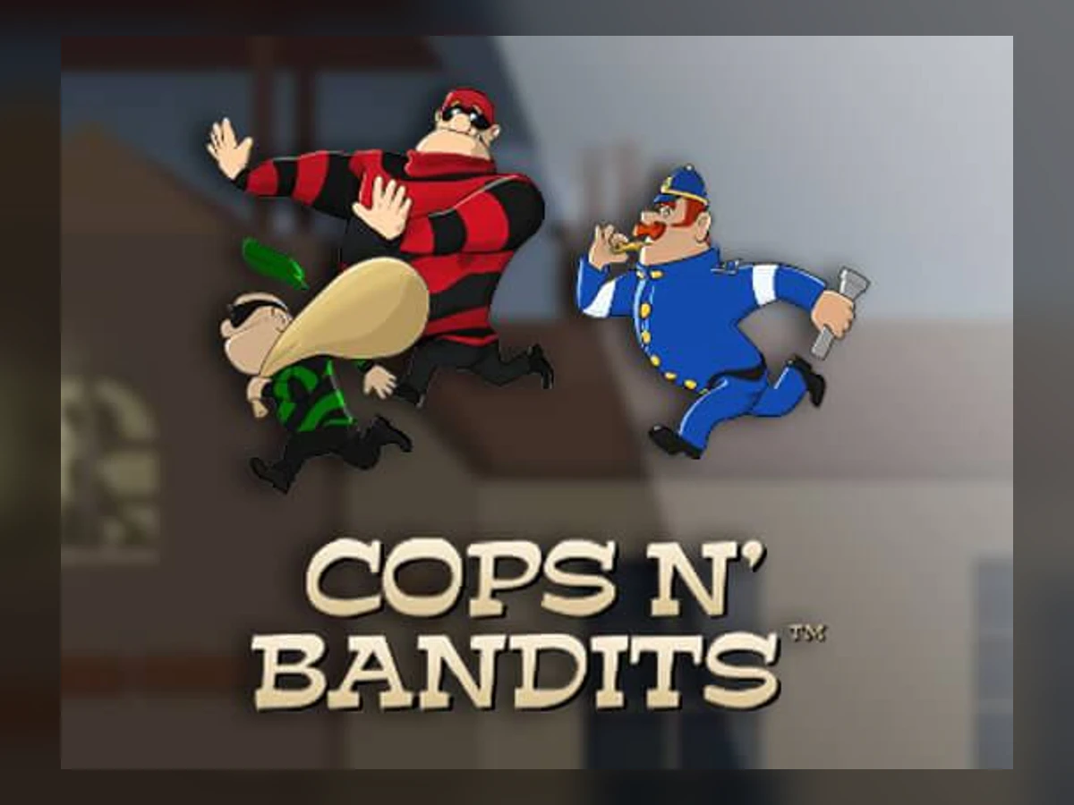 Cops n Bandits slot game artwork