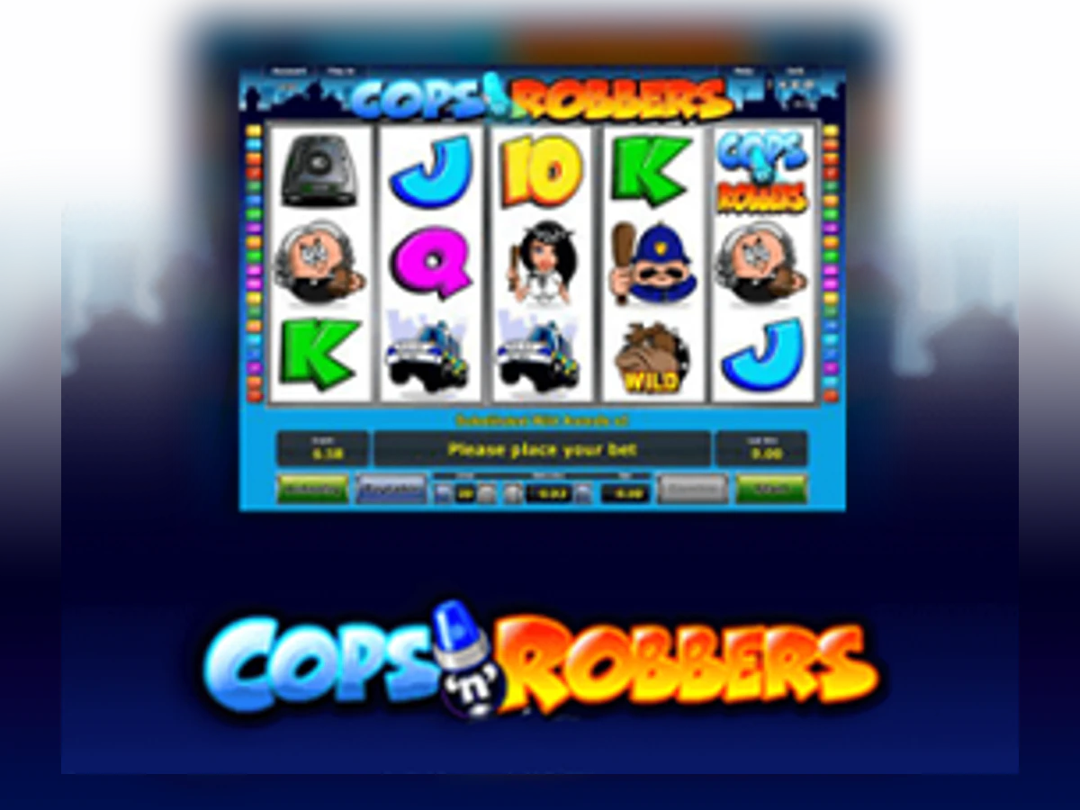 Cops 'n' Robbers slot game artwork