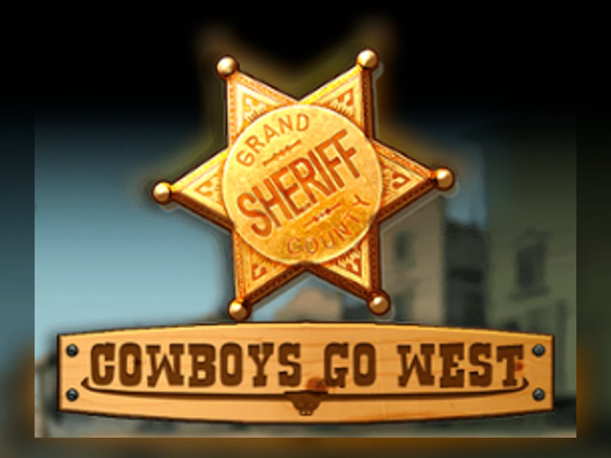 Cowboys Go West slot game artwork