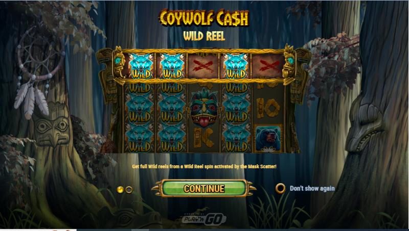 Coywolf Cash slot game artwork