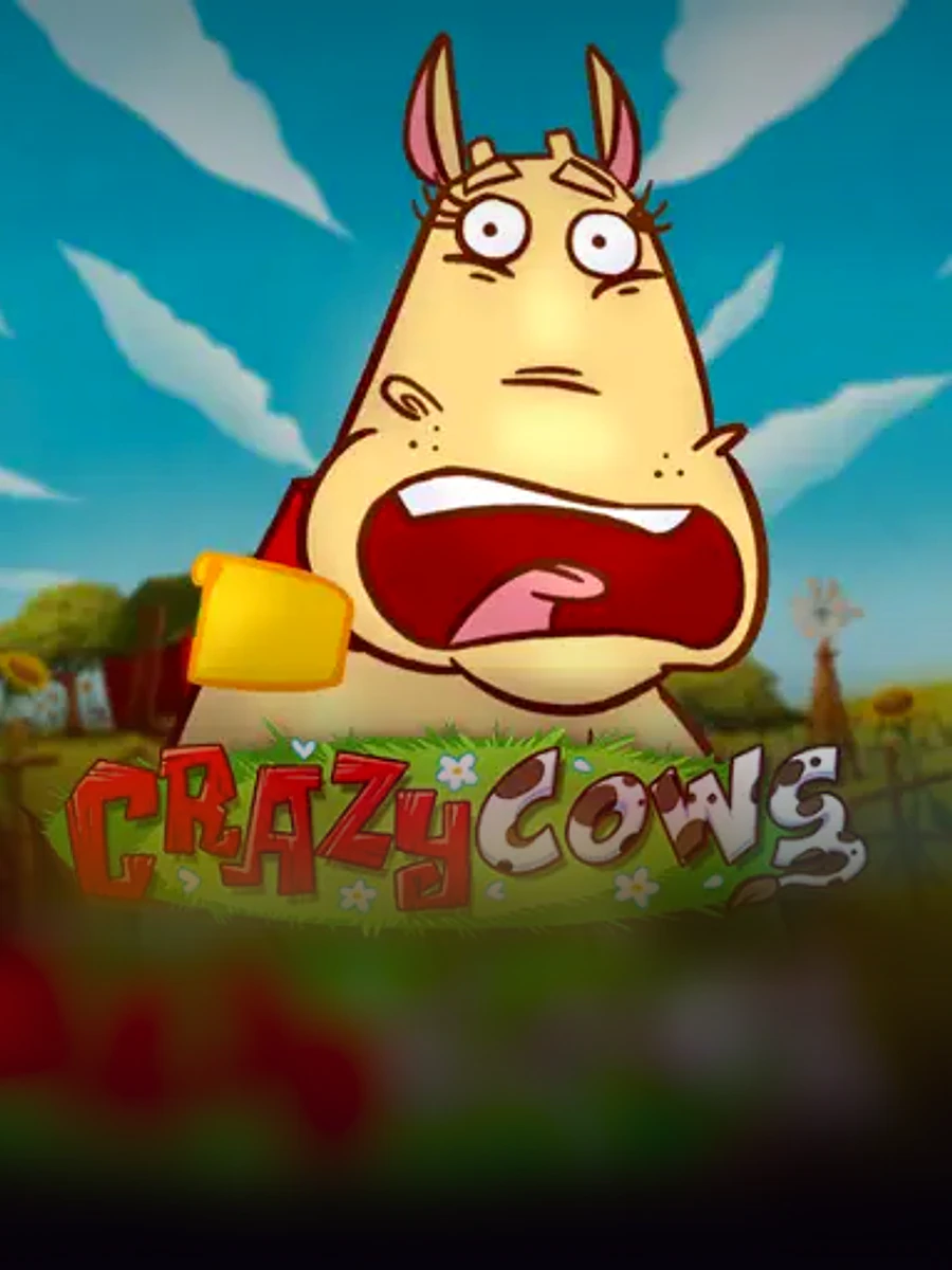 Crazy Cows slot game artwork