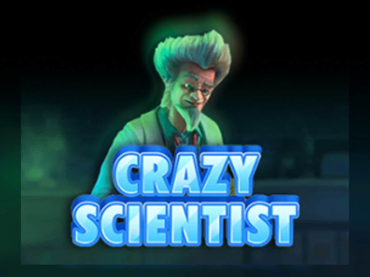 Crazy Scientist slot game artwork