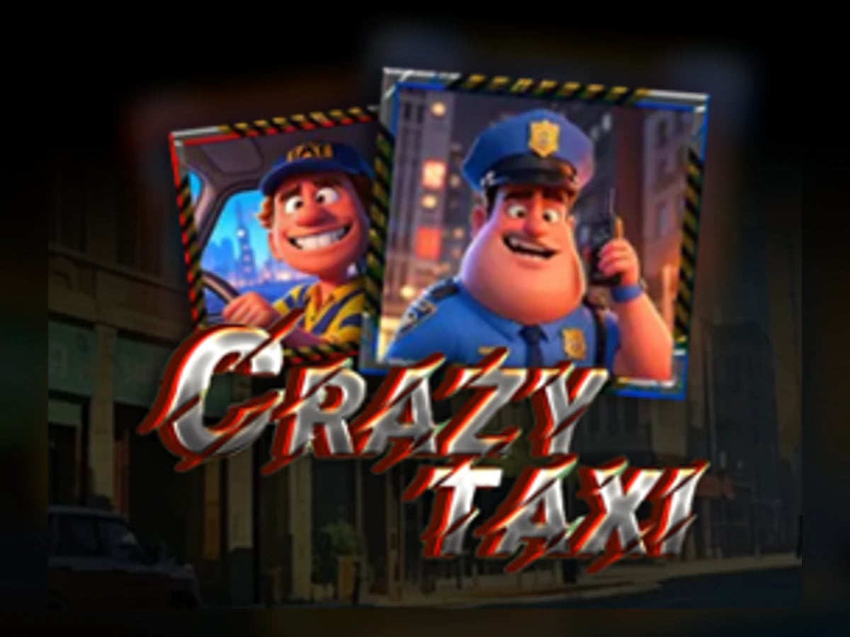 Crazy Taxi slot game artwork