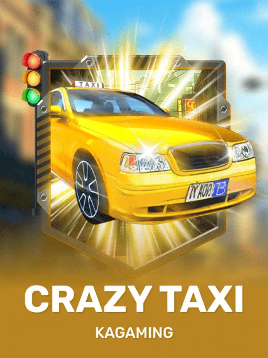 Crazy Taxi slot game artwork