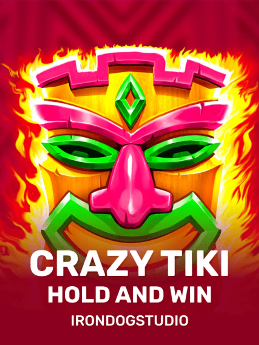 Crazy Tiki Hold and Win slot game artwork