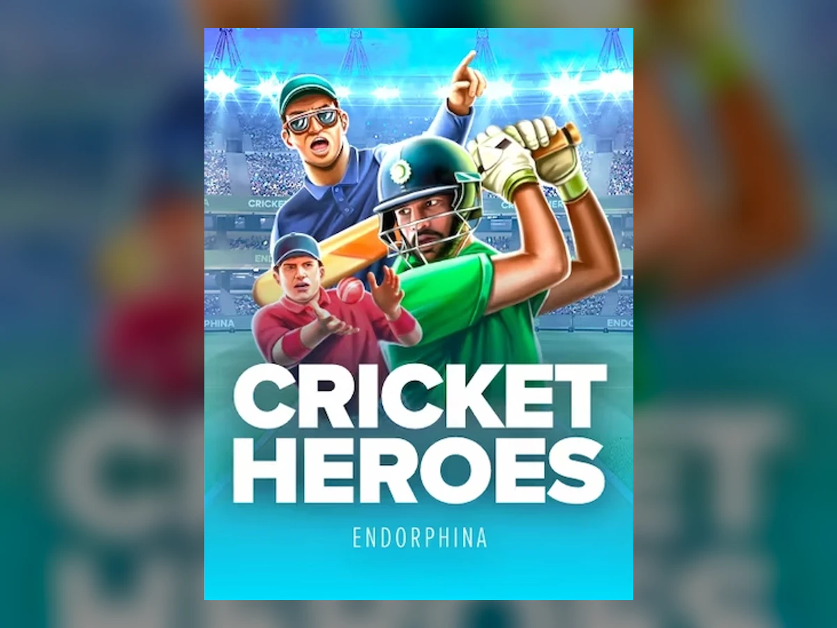 Cricket Heroes slot game artwork
