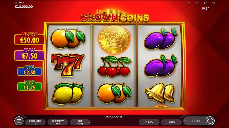 Crown Coins slot game artwork