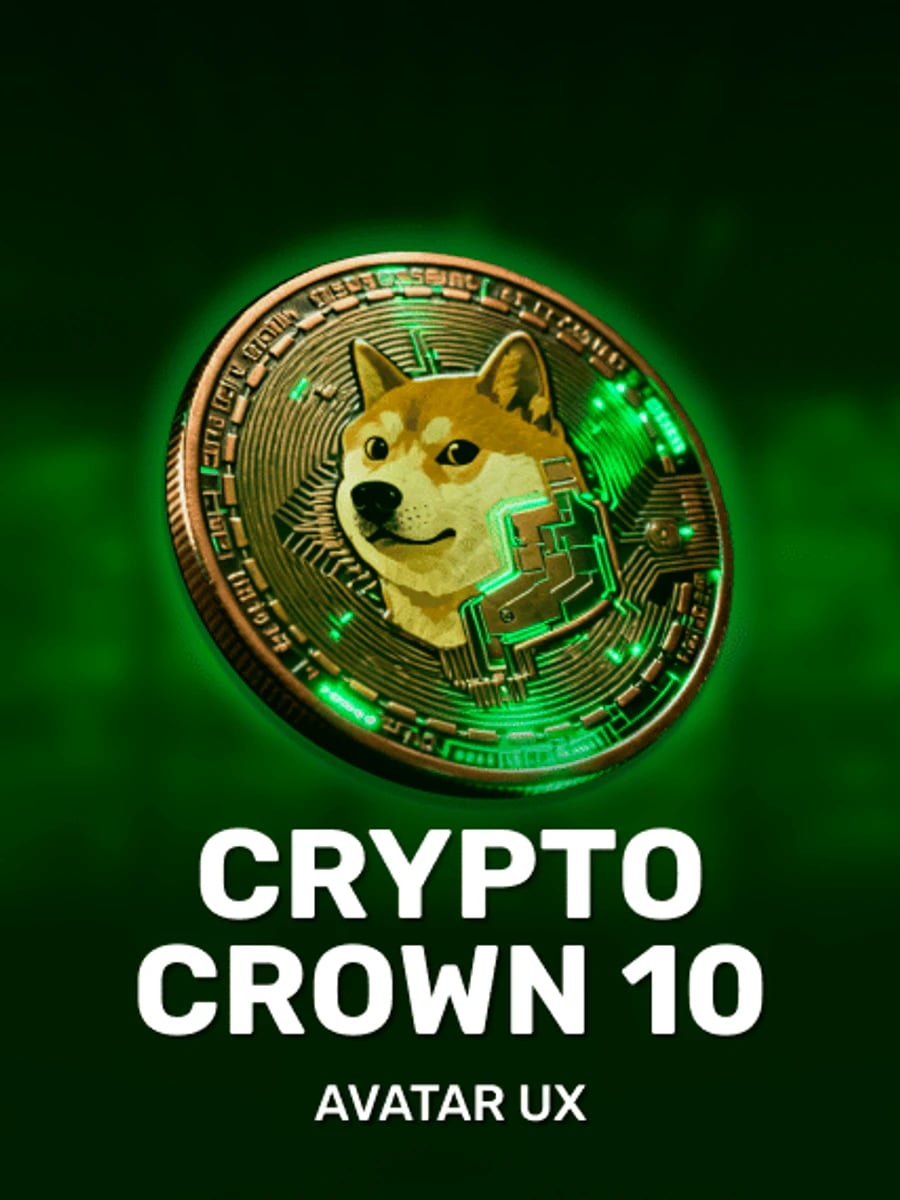 Crypto Crown 10 slot game artwork