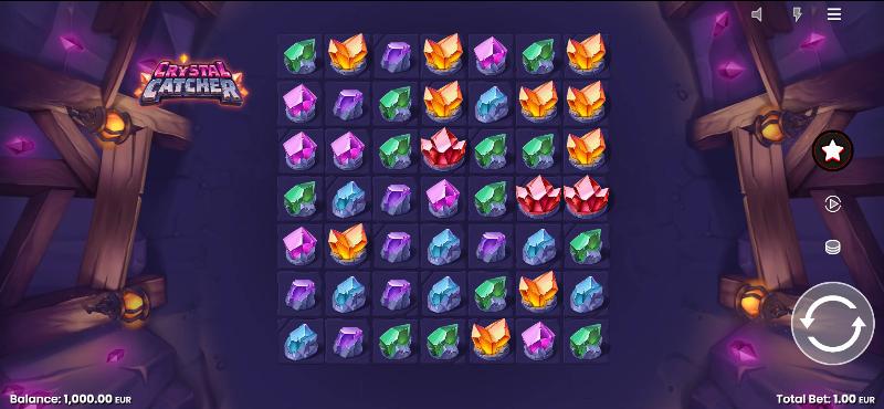 Crystal Catcher slot game artwork