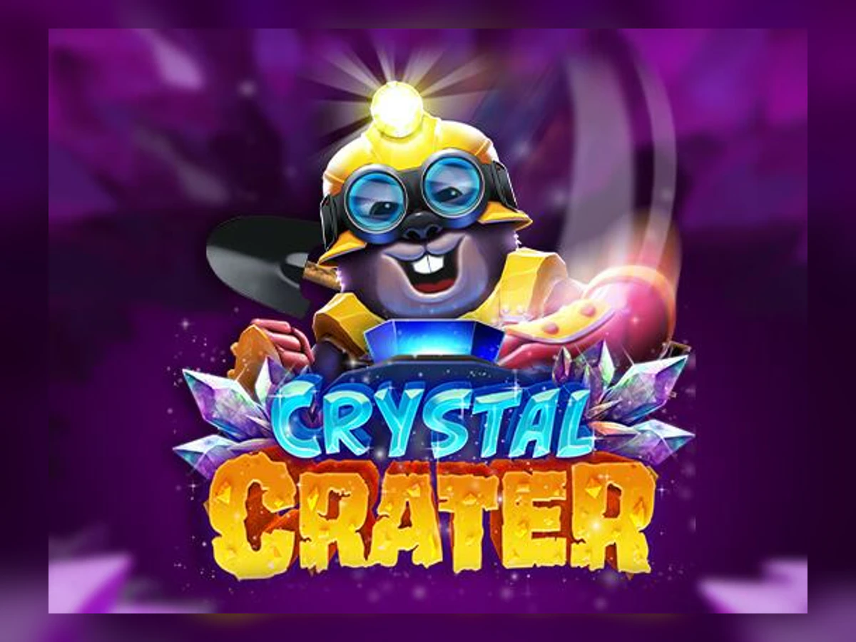 Crystal Crater slot game artwork