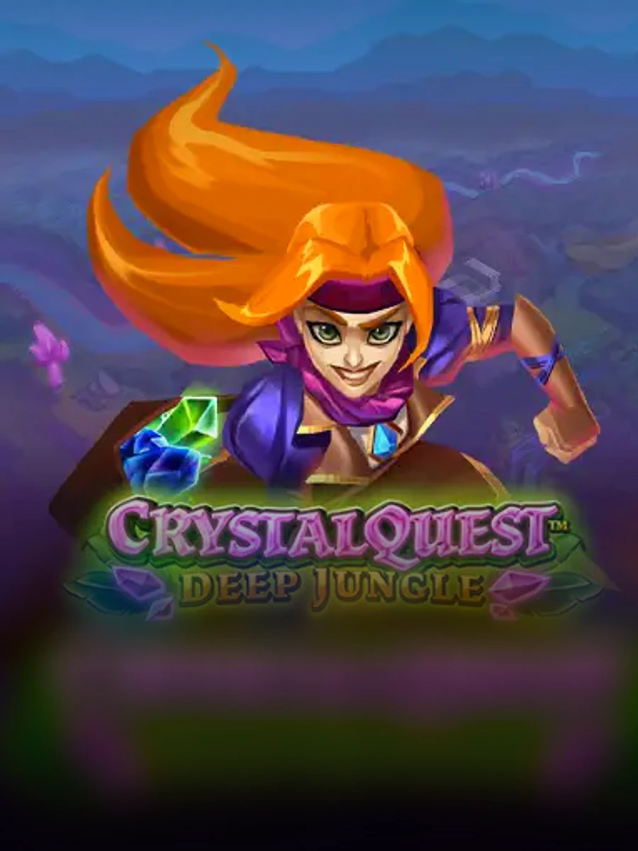 Crystal Quest: Deep Jungle slot game artwork
