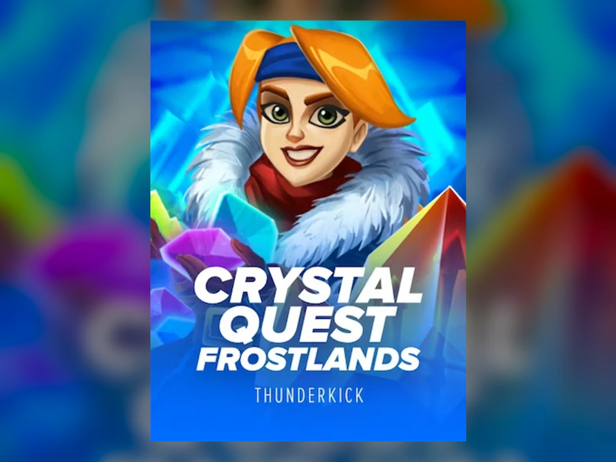 Crystal Quest Frostlands slot game artwork