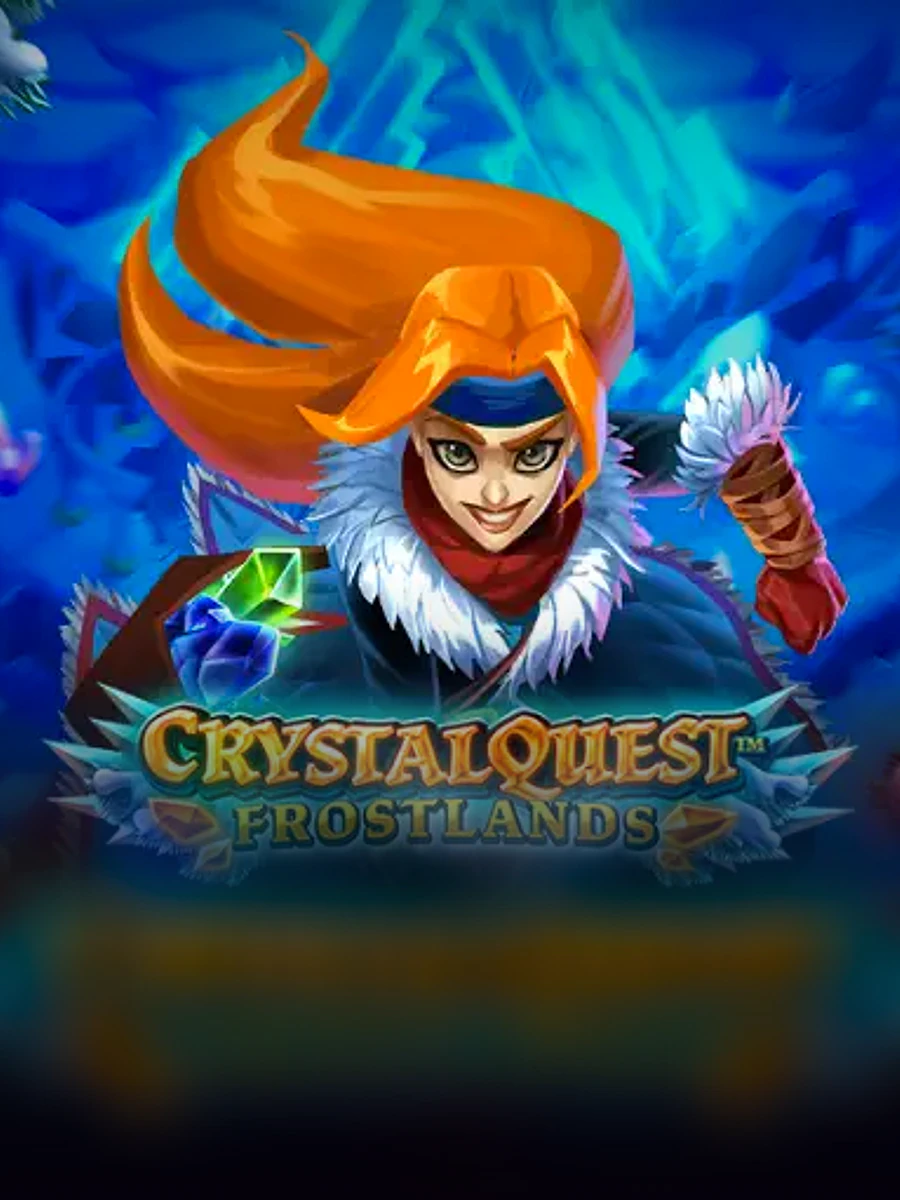 Crystal Quest Frostlands slot game artwork