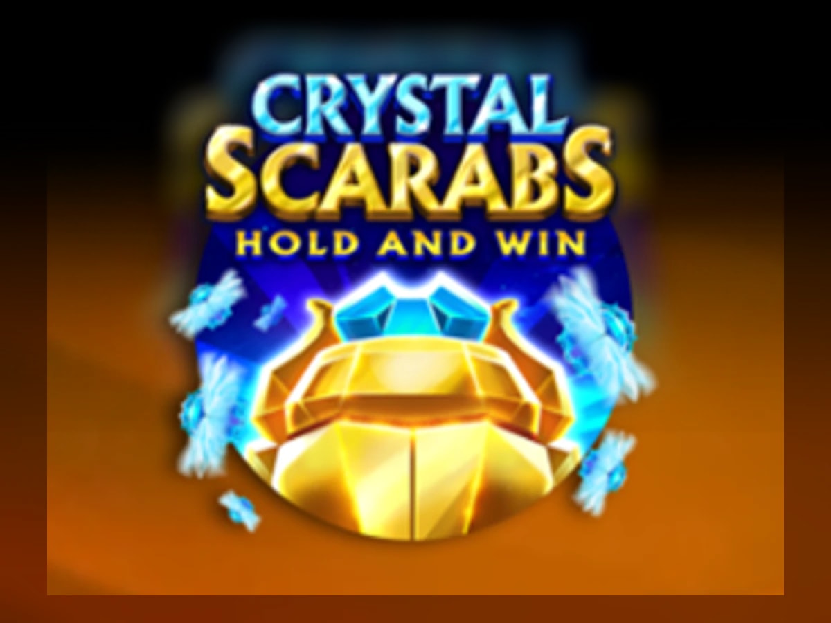 Crystal Scarabs slot game artwork
