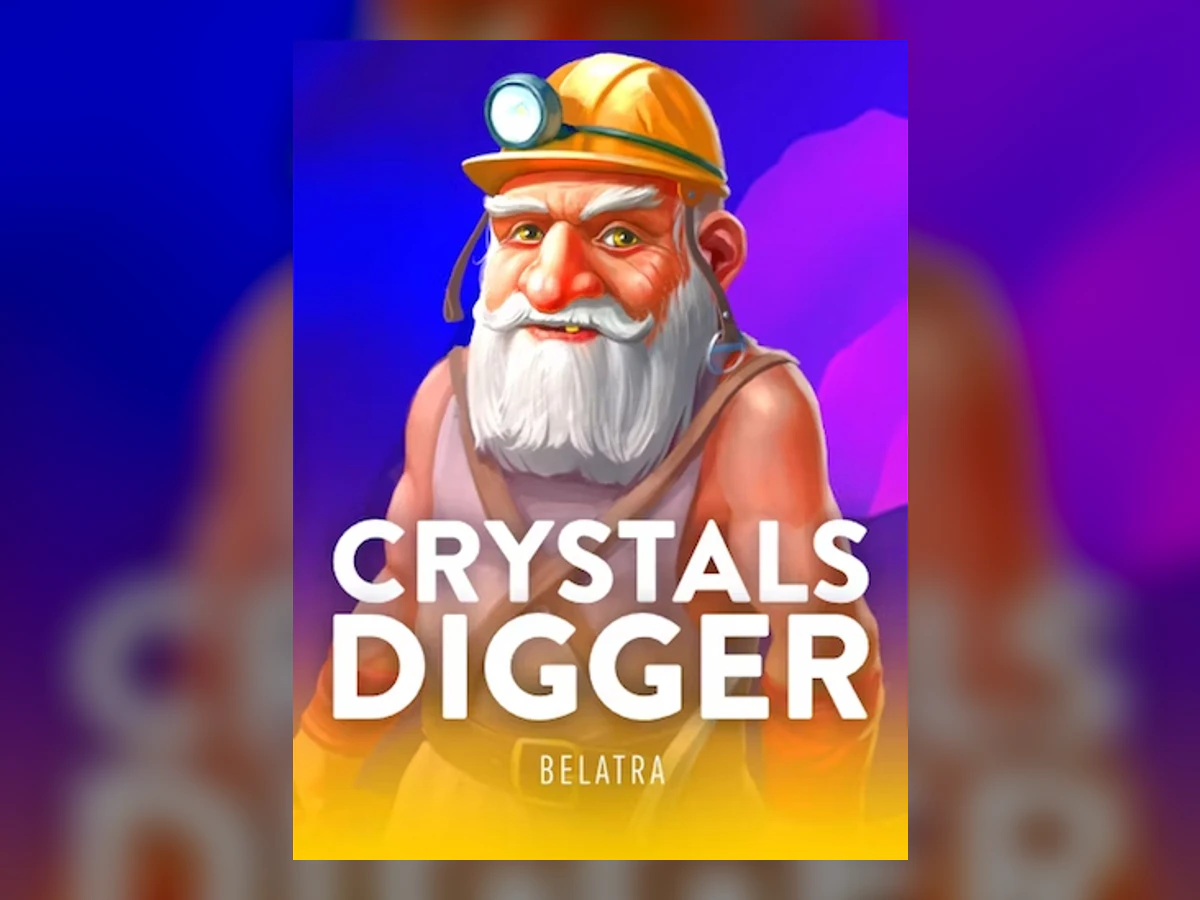 Crystals Digger slot game artwork
