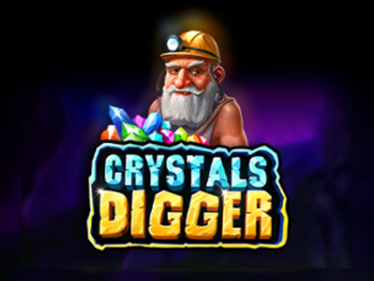 Crystals Digger slot game artwork