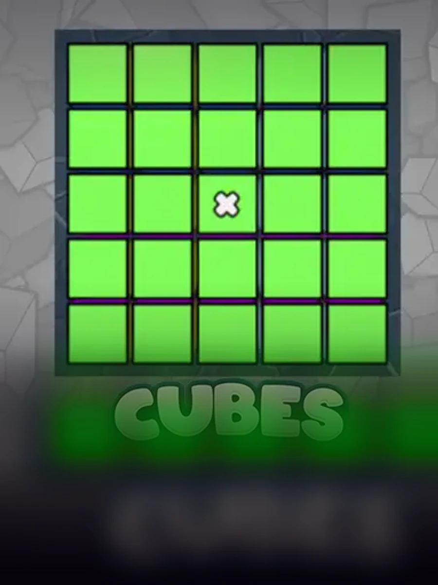 Cubes slot game artwork
