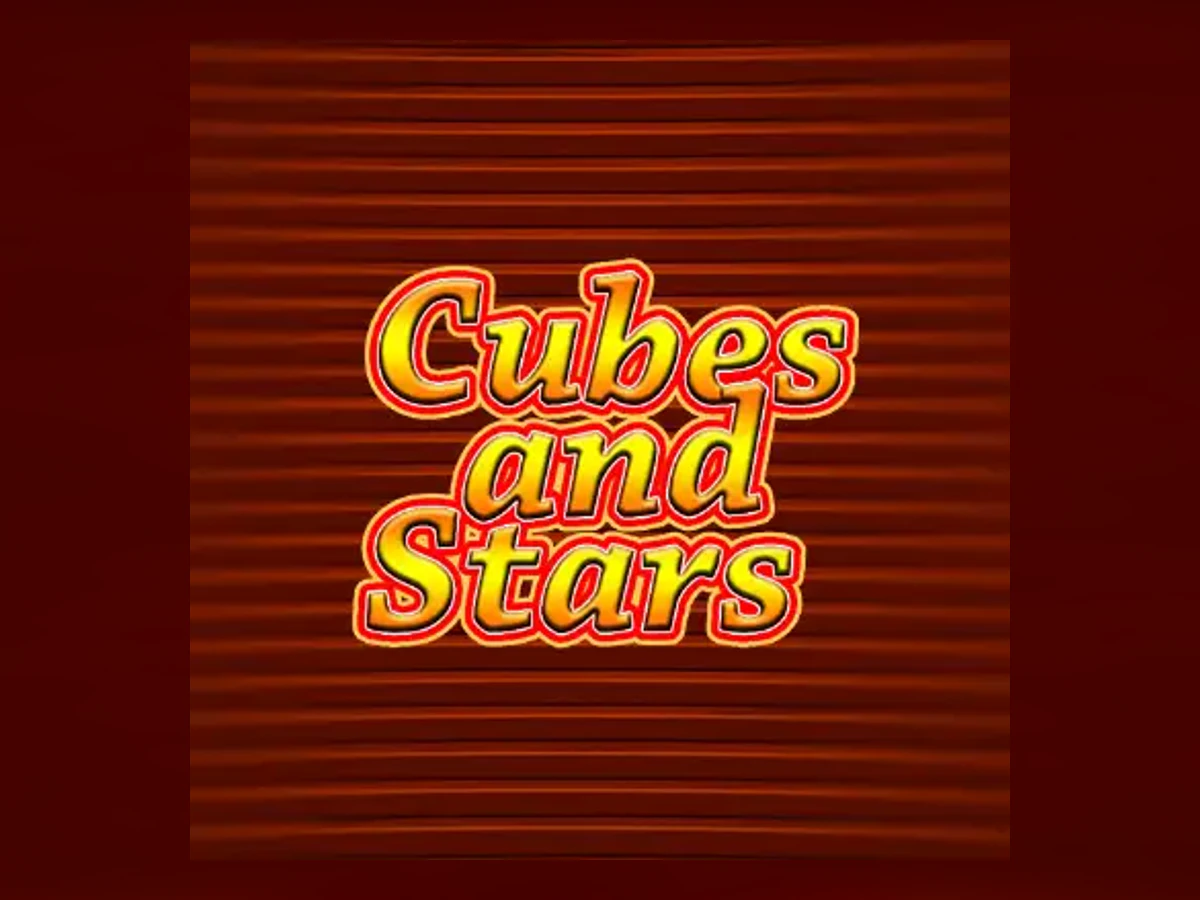 Cubes and Stars slot game artwork