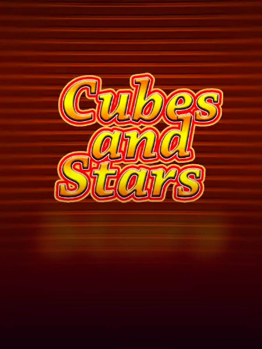 Cubes and Stars slot game artwork