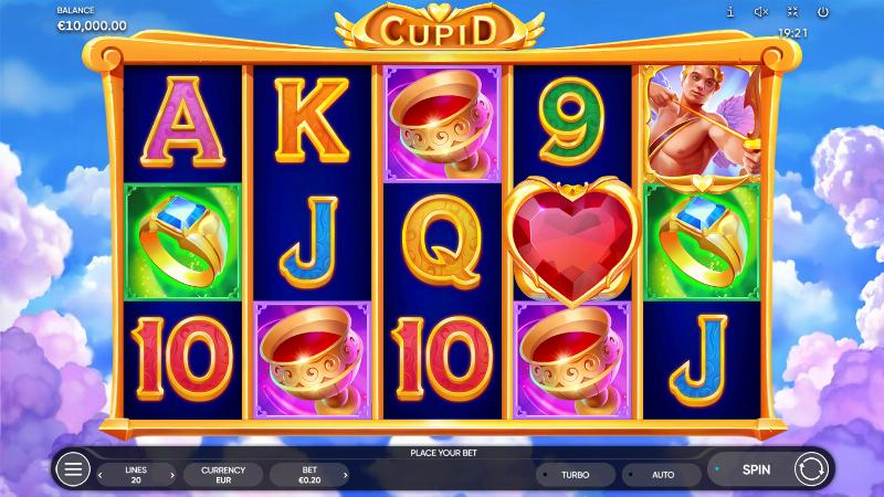 Cupid slot game artwork