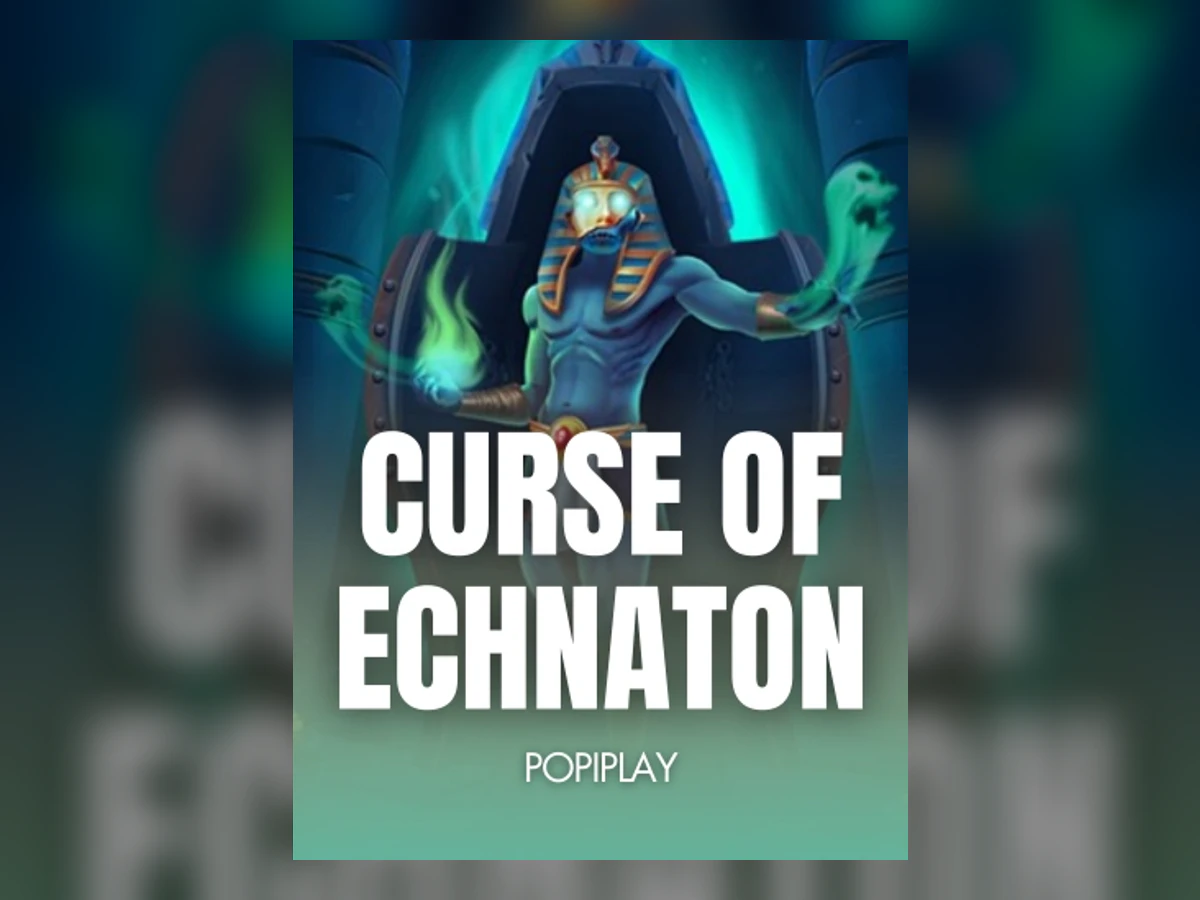 Curse of Echnaton slot game artwork