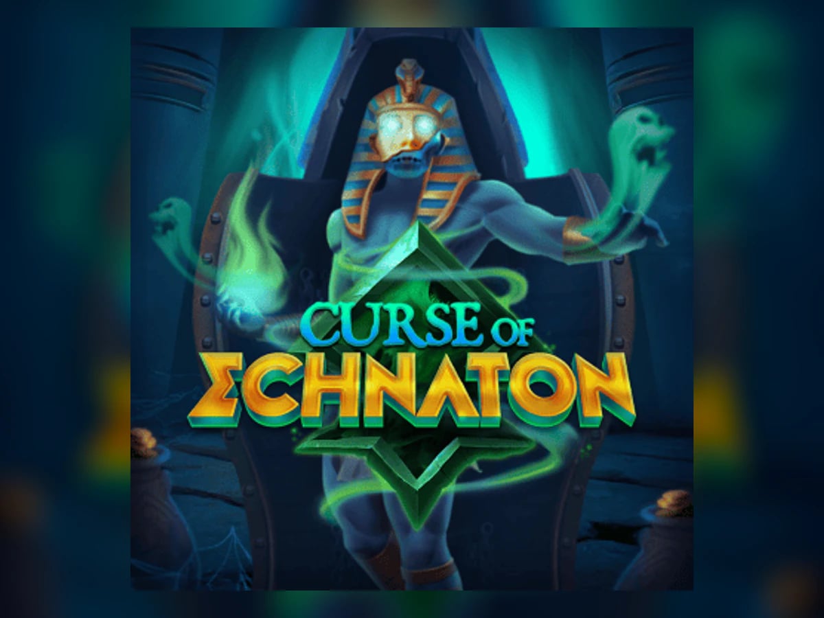 Curse of Echnaton slot game artwork