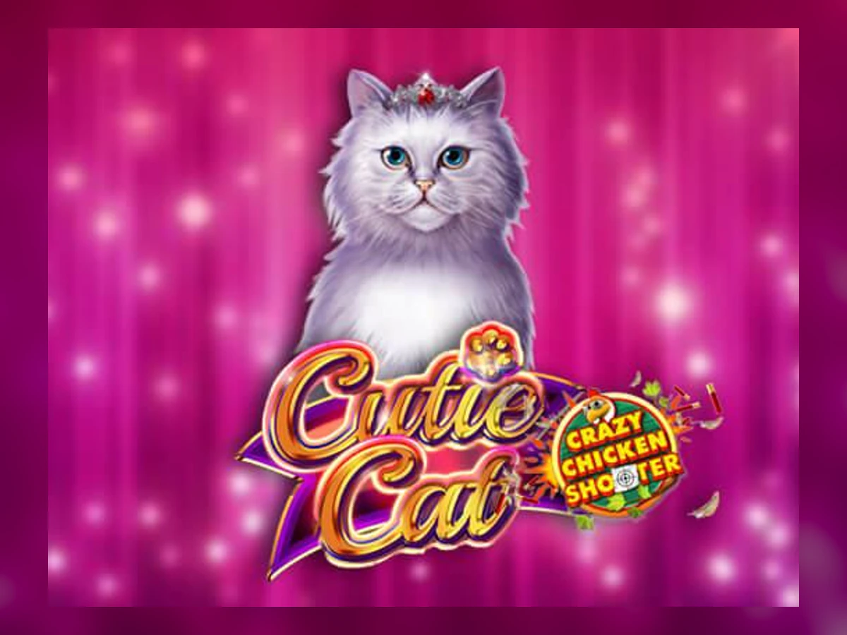 Cutie Cat - Crazy Chicken Shooter slot game artwork