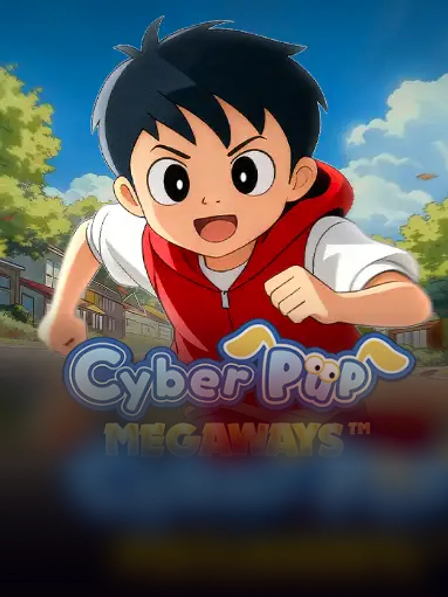 Cyber Pup Megaways slot game artwork
