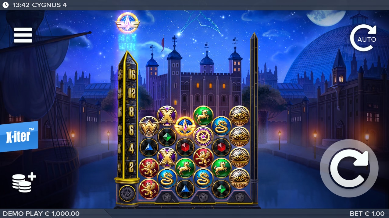 Cygnus 4 slot game artwork