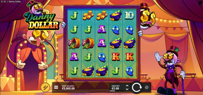 Danny Dollar slot game artwork
