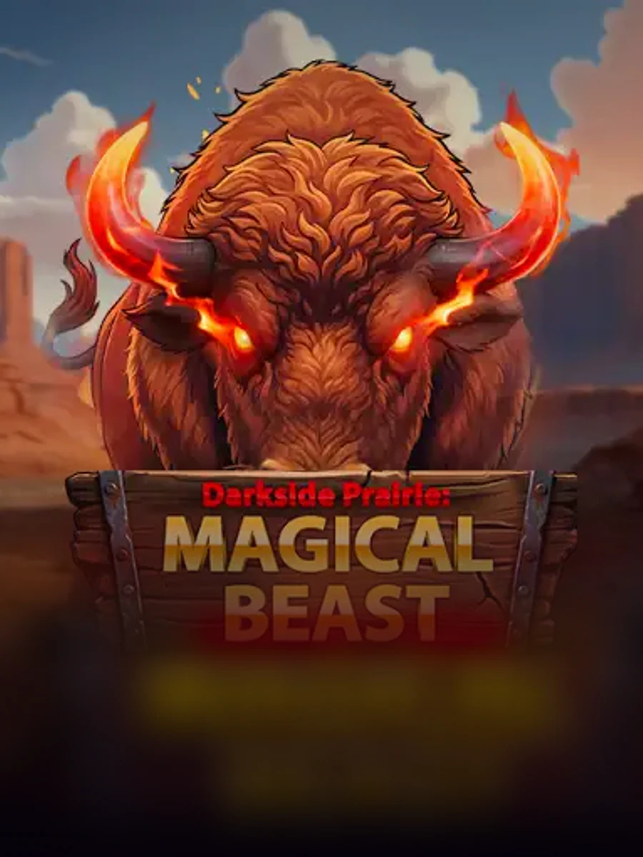 Darkside Prairie: Magical Beast slot game artwork