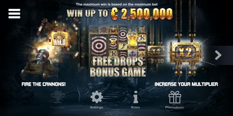 Dead Man's Gold slot game artwork