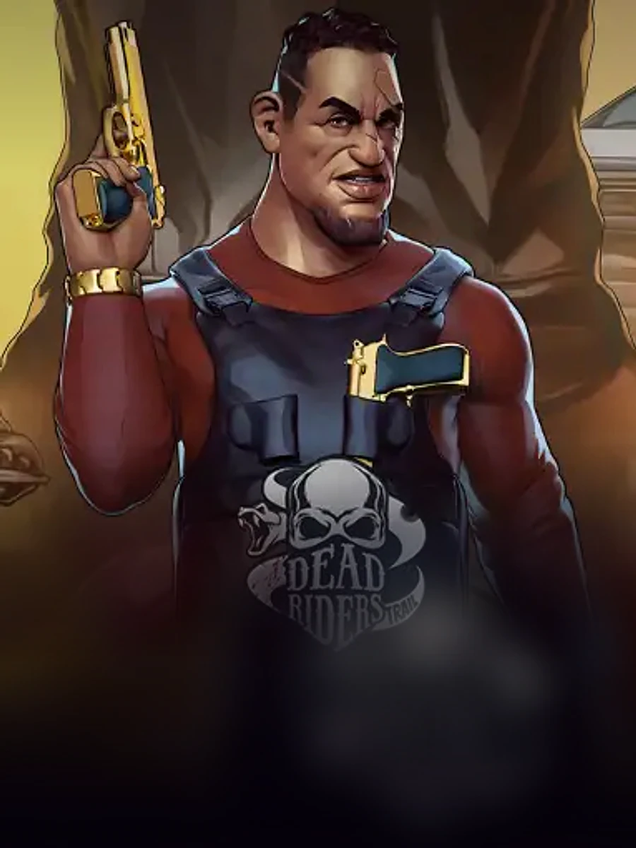 Dead Riders Trail slot game artwork
