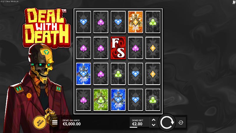 Deal With Death slot game artwork