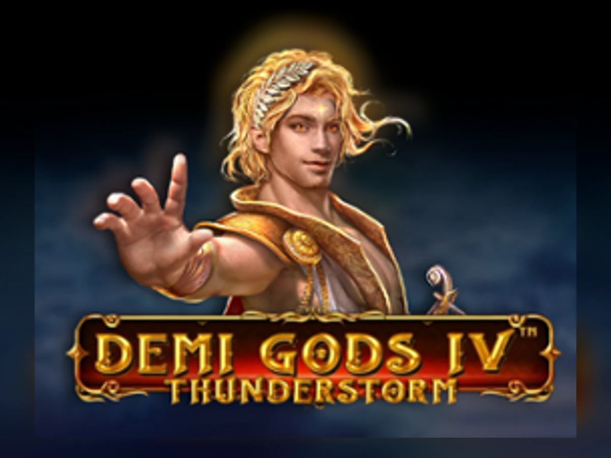 Demi Gods IV Thunderstorm slot game artwork