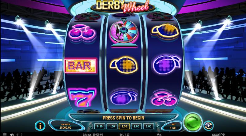 Derby Wheel slot game artwork