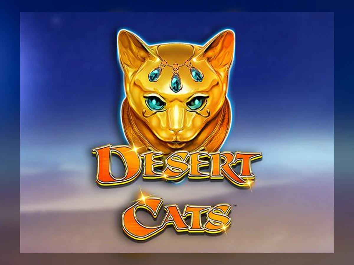 Desert Cats slot game artwork