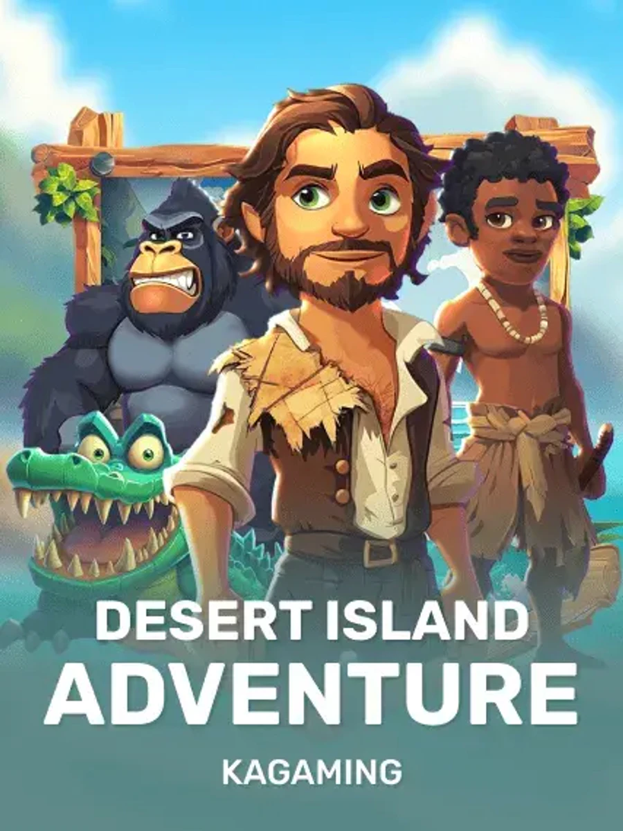 Desert Island Adventure Lock 2 Spin slot game artwork