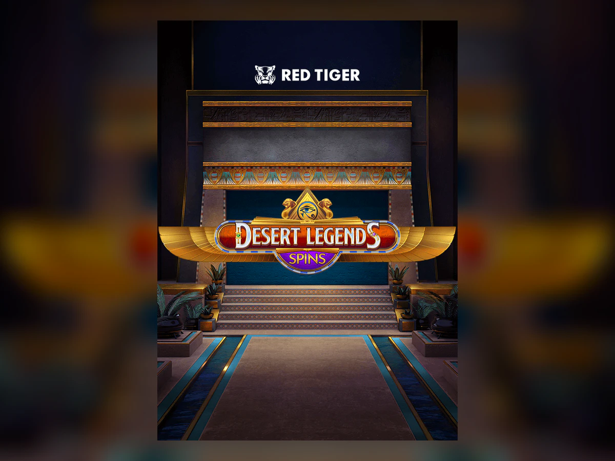 Desert Legends Spins slot game artwork