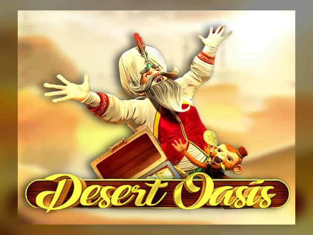 Desert Oasis slot game artwork