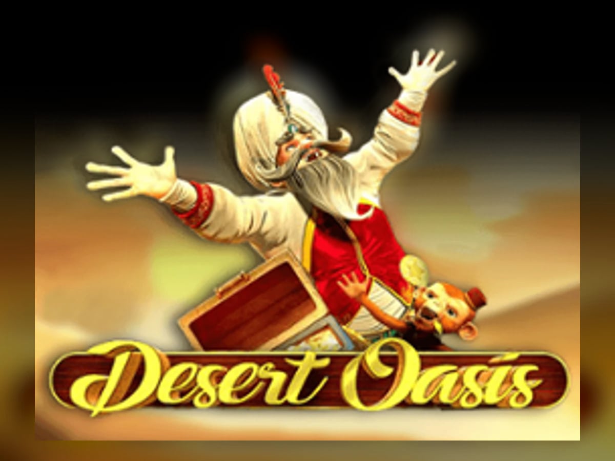 Desert Oasis slot game artwork