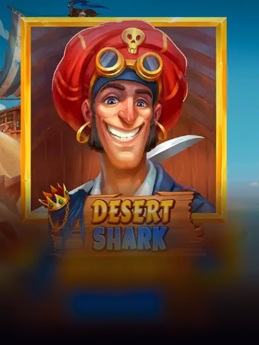 Desert Shark slot game artwork