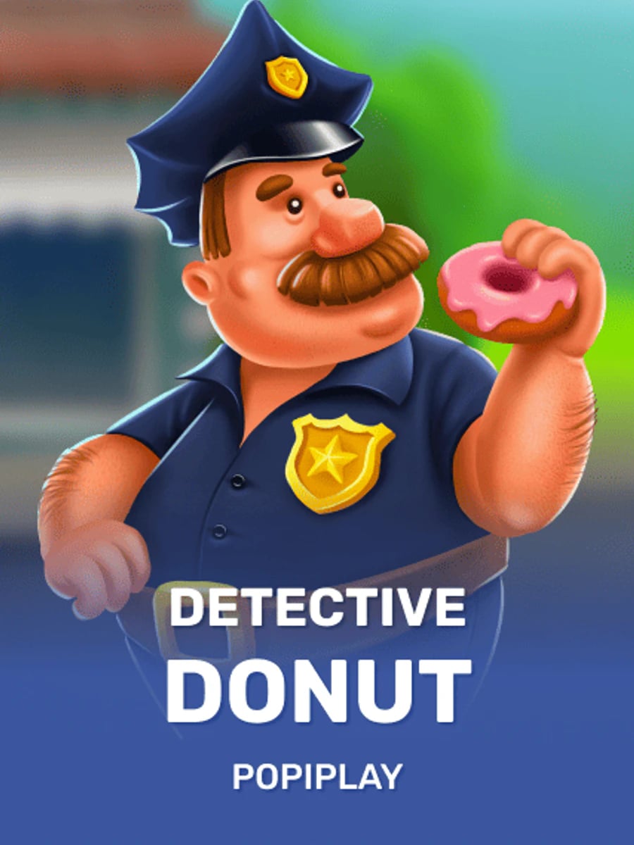 Detective Donut slot game artwork