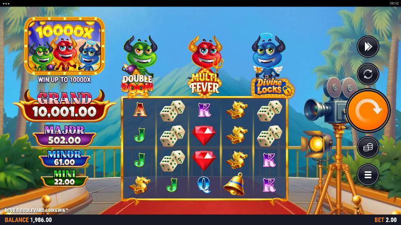 Devil’s Boulevard slot game artwork