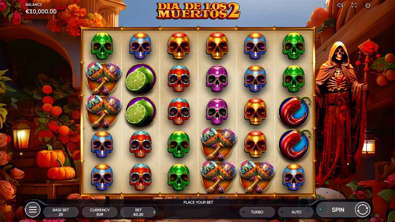 Dia De Los Muertos 2 slot game artwork