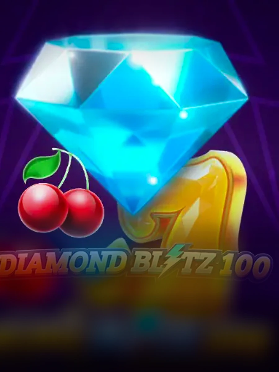 Diamond Blitz 100 slot game artwork
