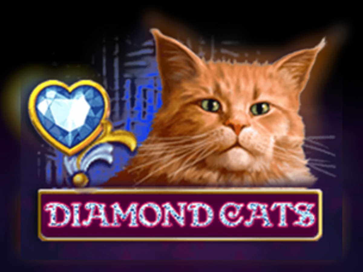 Diamond Cats slot game artwork
